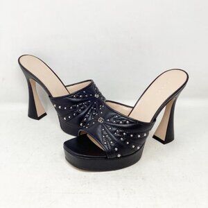 Gucci #XUSFK7 Platform Mules Size 38.5